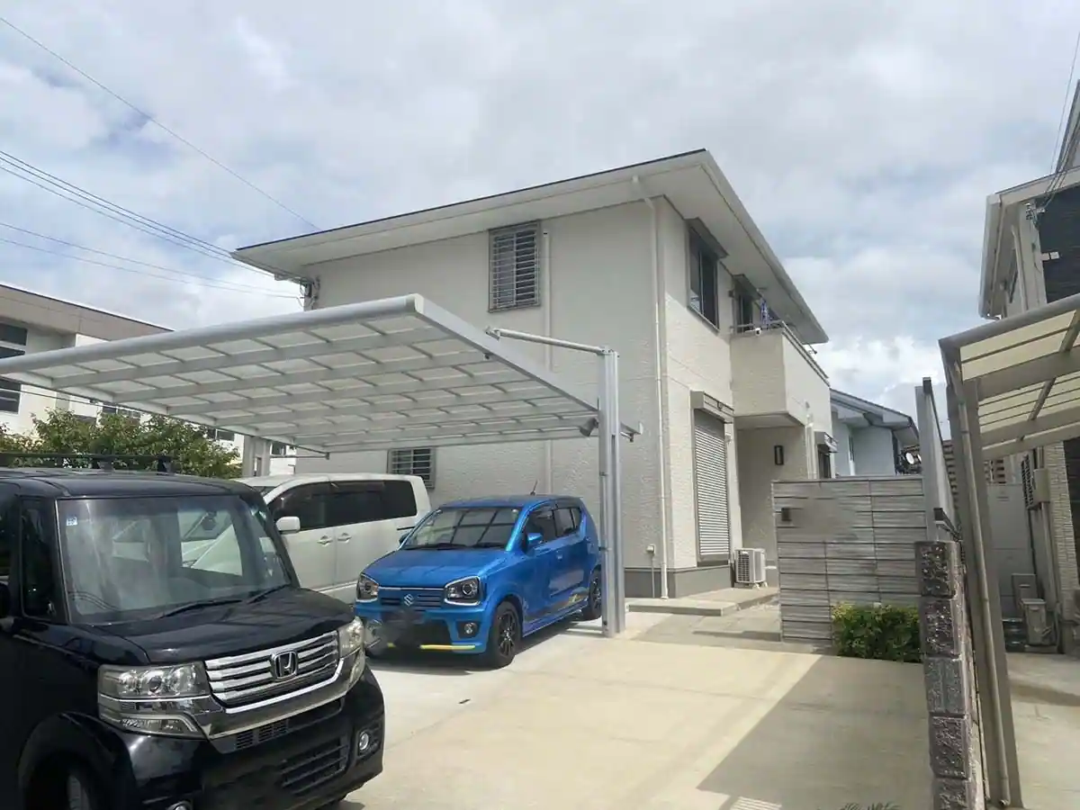 外壁、屋根塗装完了